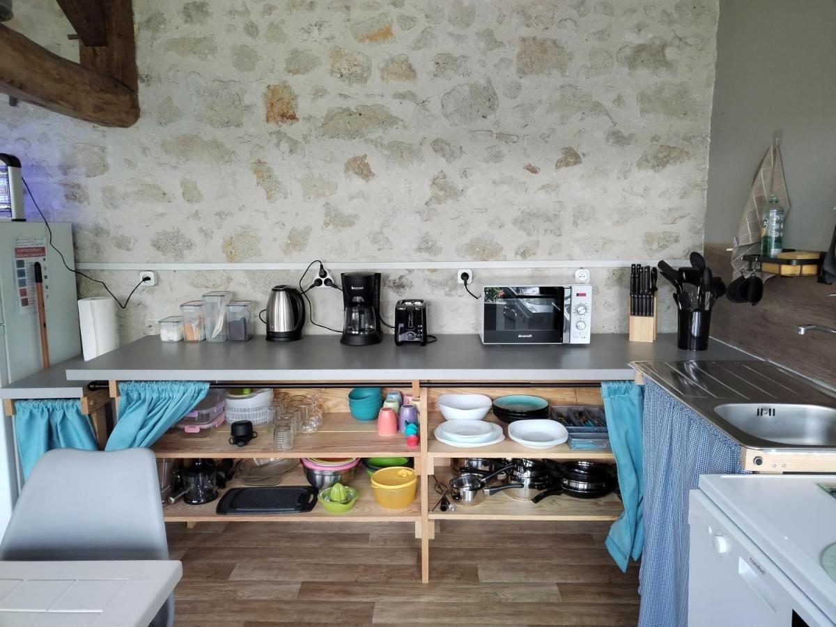 Chambre 2 A 4 Pers Gite Du Gardoir Boresse-et-Martron Dış mekan fotoğraf